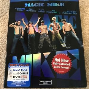 Magic Mike- Blu-ray DVD combo- Excellent Condition